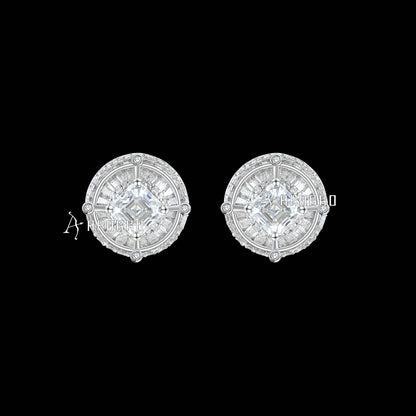 APORRO PREMIUM Baguette Earrings Custom