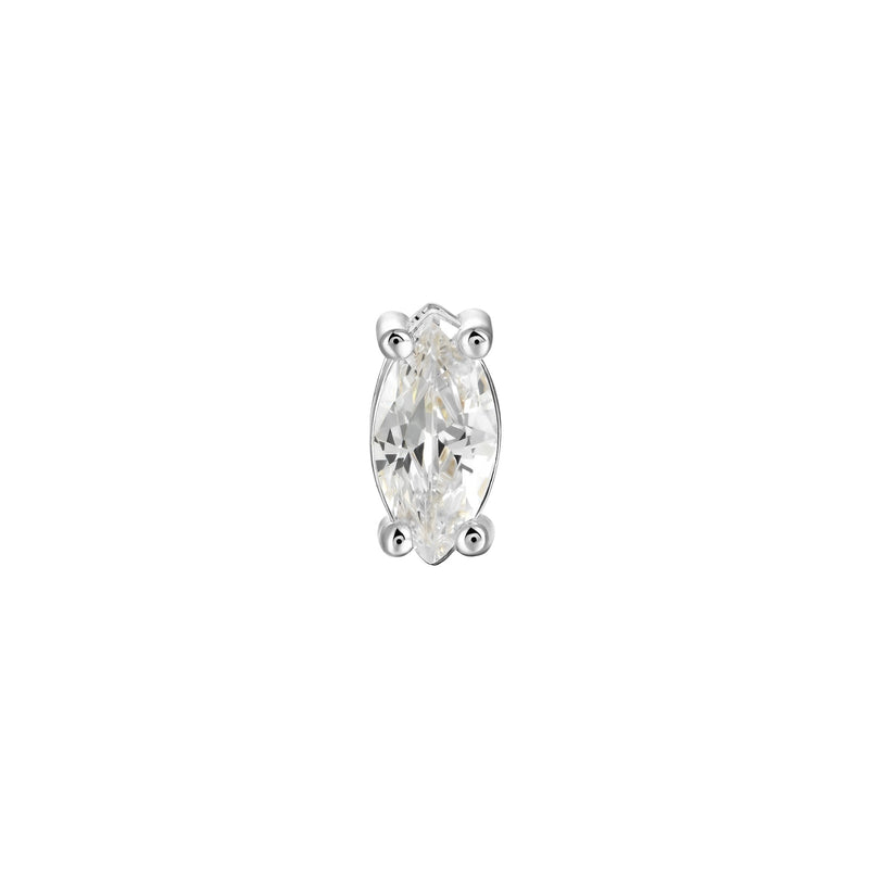 Custom Classic Moissanite Stud Earring