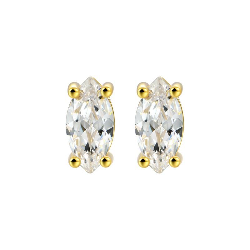 Custom Classic Moissanite Stud Earring