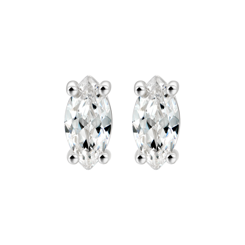 Custom Classic Moissanite Stud Earring