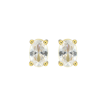 Custom Classic Moissanite Stud Earring