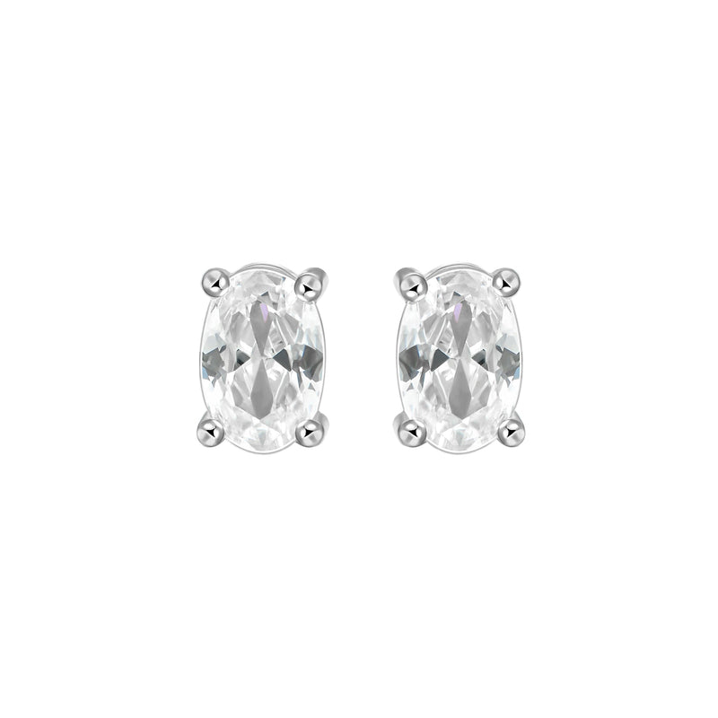 Custom Classic Moissanite Stud Earring