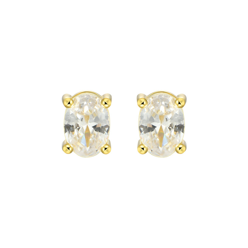 Custom Classic Moissanite Stud Earring