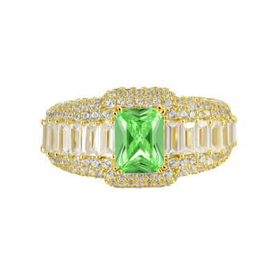 Custom Emerald Cut Ring