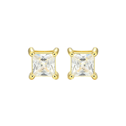Custom Classic Moissanite Stud Earring