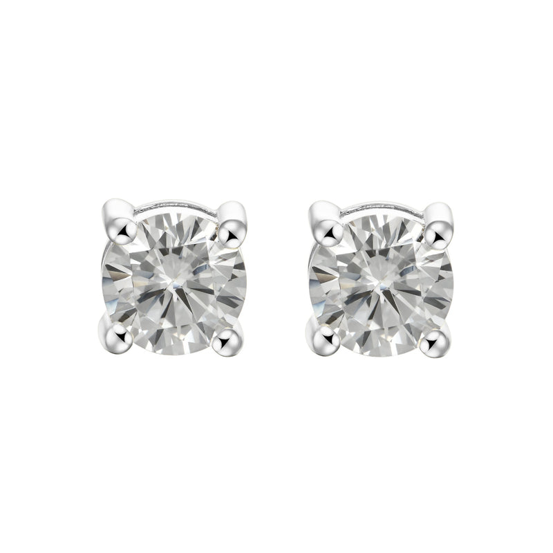 Custom Classic Moissanite Stud Earring