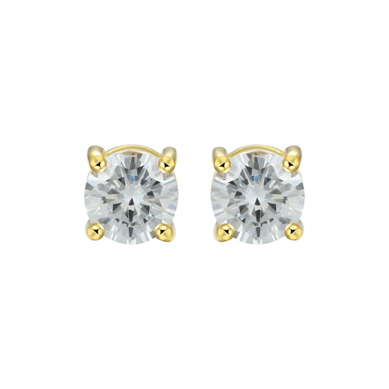 Custom Classic Moissanite Stud Earring