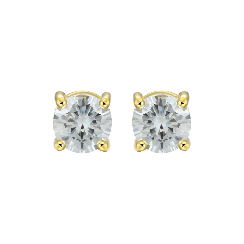 Custom Classic Moissanite Stud Earring