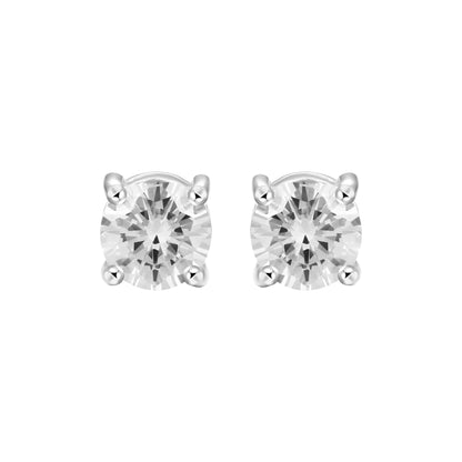 Custom Classic Moissanite Stud Earring